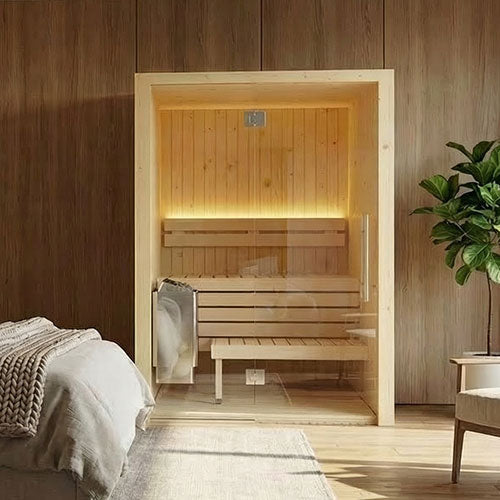 Best Commercial Saunas for Gyms and Studios - Indoor sauna kit for a home wellness room