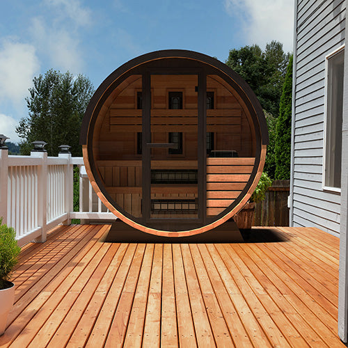 Finnmark Thermo-Aspen Combination Barrel Sauna FD-7