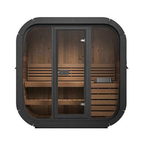Saunalife CL4G - 3-Person Outdoor Cube Sauna