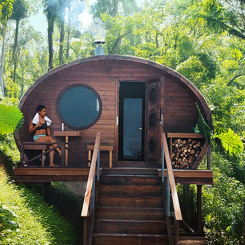 Model G11 Outdoor Garden Sauna - main product view