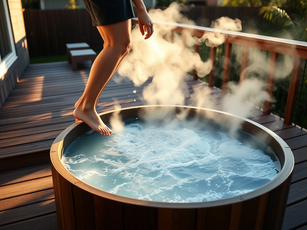 Cold plunge tub setup for The 8 Best Cold Plunges for Immune Boosting in 2026: Exhaust