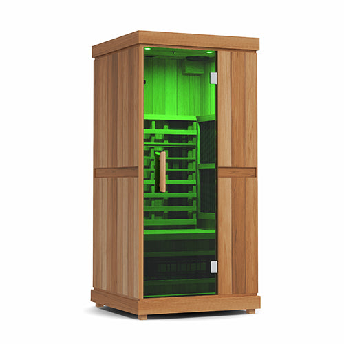 What Is an Infrared Panel - Full-spectrum infrared sauna for a home wellness space