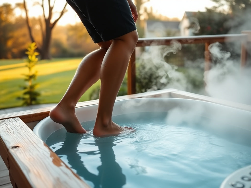 Cold plunge tub setup for Plunge vs HomePlunge vs Fire Cold Plunge: Three-Way Comparis