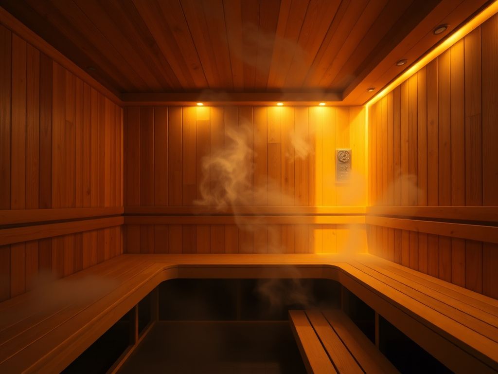 Elite athlete thermal recovery sauna protocol