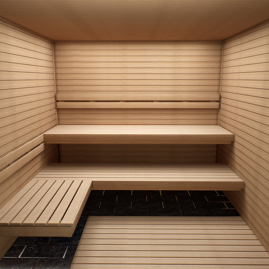 HAS Sauna Wood Package 7x7 - main product view