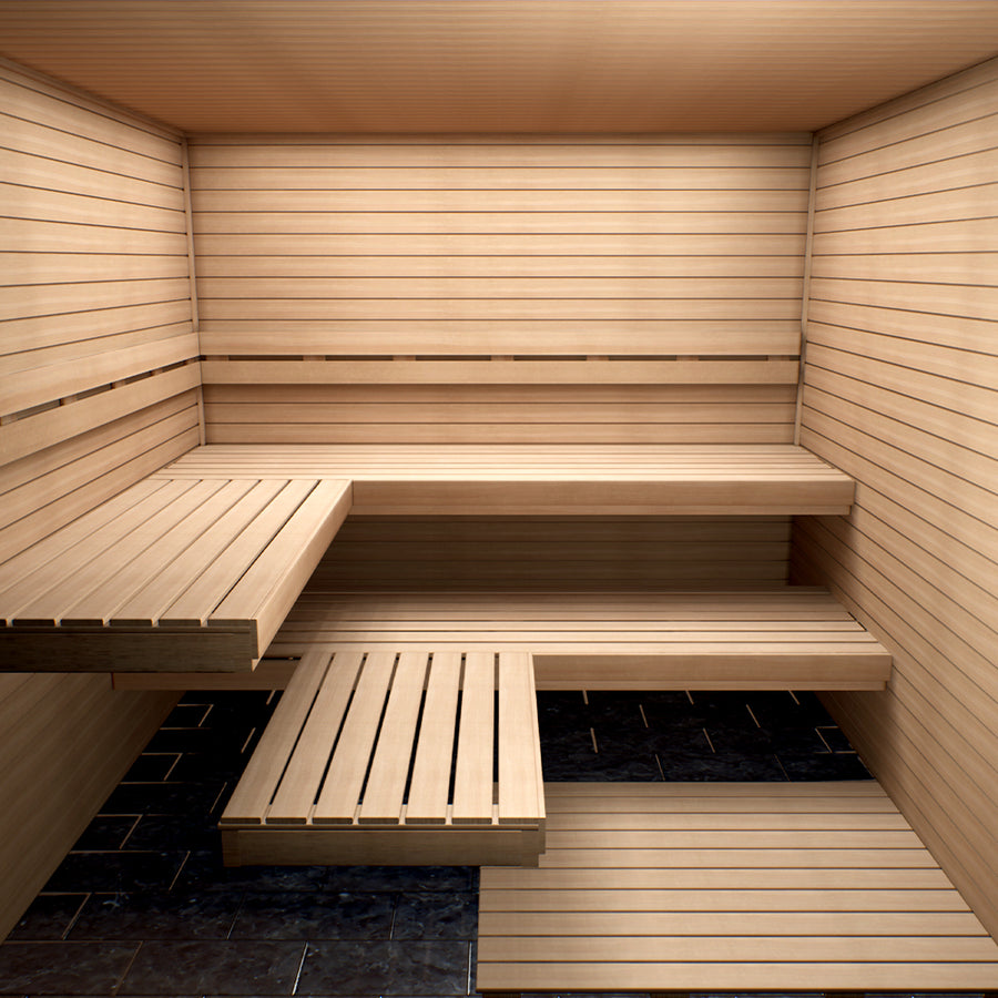HAS Sauna Wood Package 5x8 - main product view
