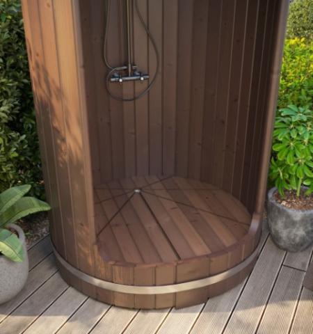 Saunalife Barrel Shower R3