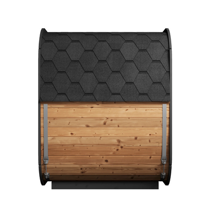 Saunalife CL5G - 4-Person Outdoor Cube Sauna