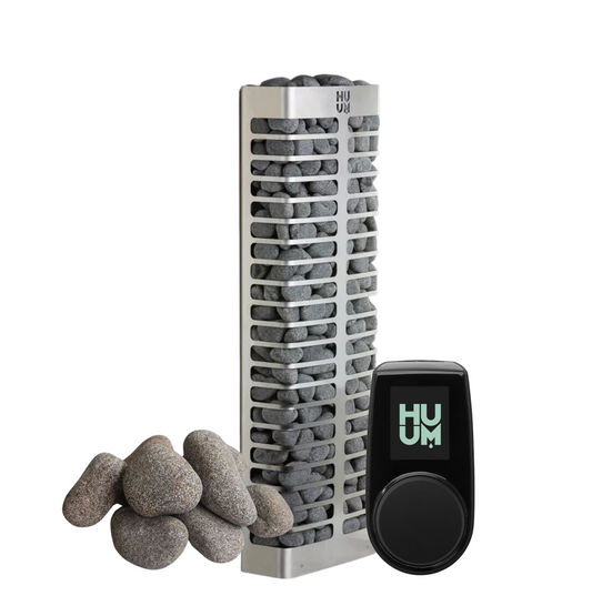 Huum Steel Mini - 3.5kW Sauna Heater Package