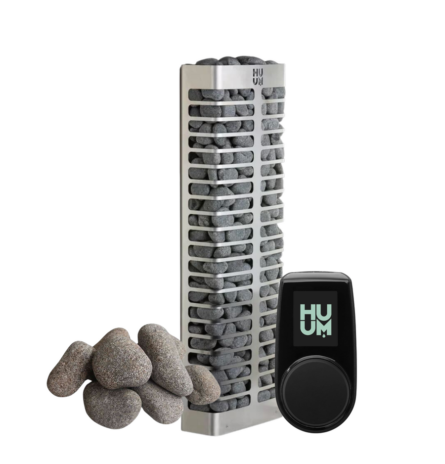 Huum Steel Mini - 3.5kW Sauna Heater Package - main product view