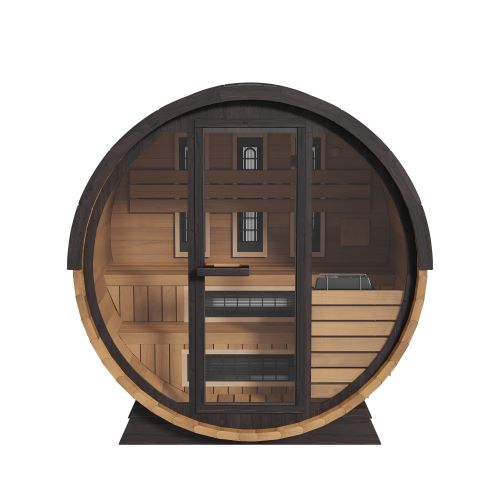 Finnmark Cedar Combination Barrel Sauna FD-6