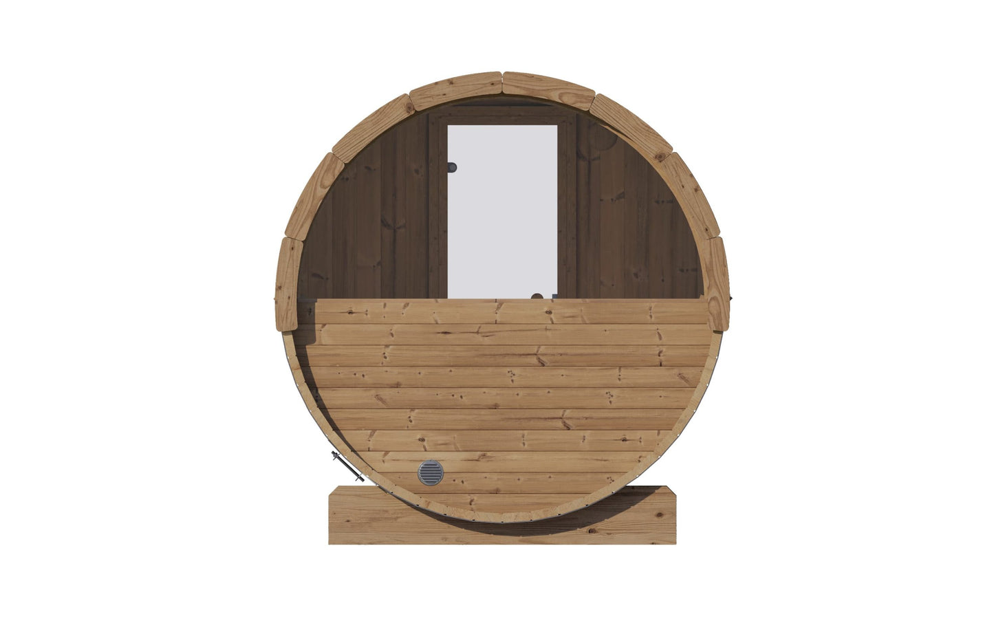 Saunalife E8W - 6 Person Barrel Sauna w/ Window
